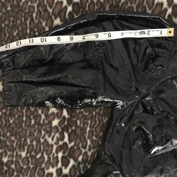 Leather One Shoulder Dress - Picture 10 of 11